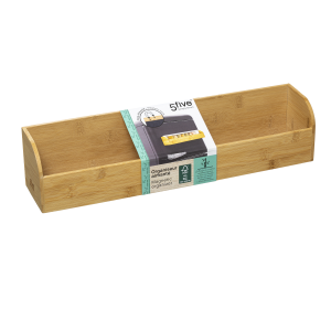 RANGEMENT MAGNITIQUE EN BAMBOU 44X9,5X10CM